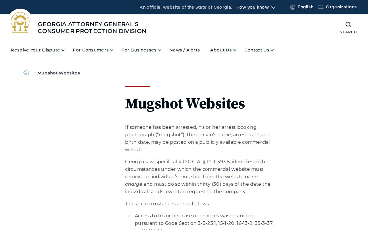 Hancock County release mugshots Georgia consumer guidance